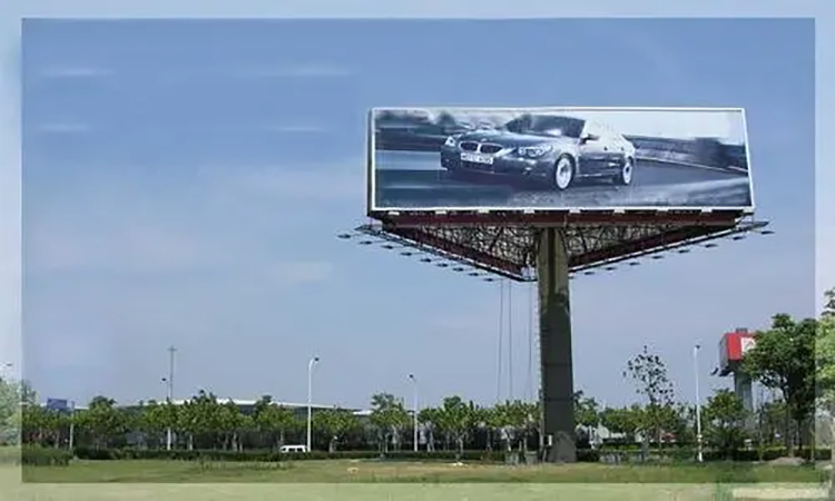 成都广告牌厂家：三面翻广告牌常见故障及解决