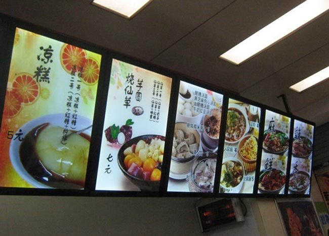 餐厅广告灯箱招牌如何设计才能吸引顾客？